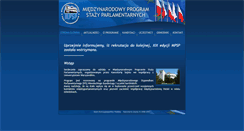 Desktop Screenshot of mpsp.sejm.gov.pl