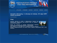 Tablet Screenshot of mpsp.sejm.gov.pl